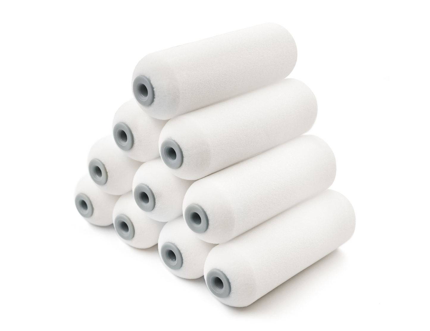 GLOSS-KING™ 10PC High Density Foam Mini Roller Covers