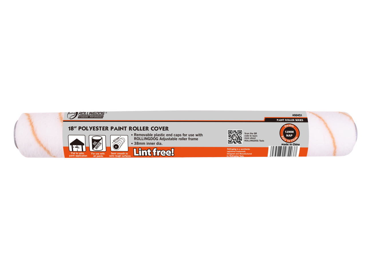 18" Polyester Paint Roller Cover