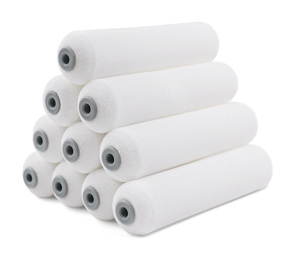 6" GLOSS-KING™ High Density Foam Mini Roller Covers (10PC)