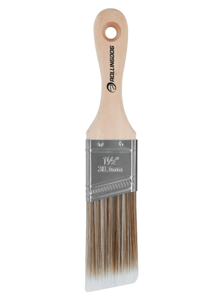 1.5" Angular Paint Brush - SRT Synthetic (short handle)