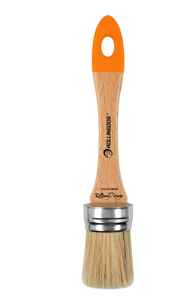 Rolling Design™ 1.3" (35mm) Oval Chalk Paint Brush