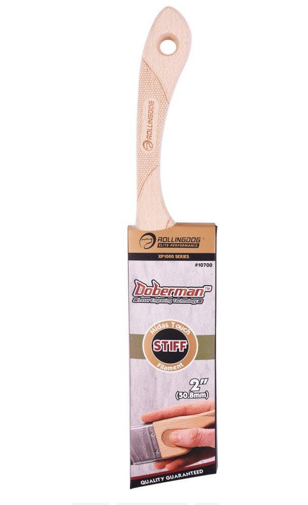 2" DOBERMAN™ Angular Paint Brush XP1000 Stiff
