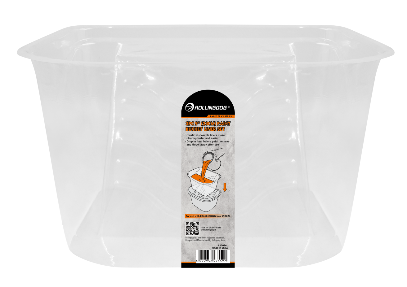 9“ Paint Bucket Liners