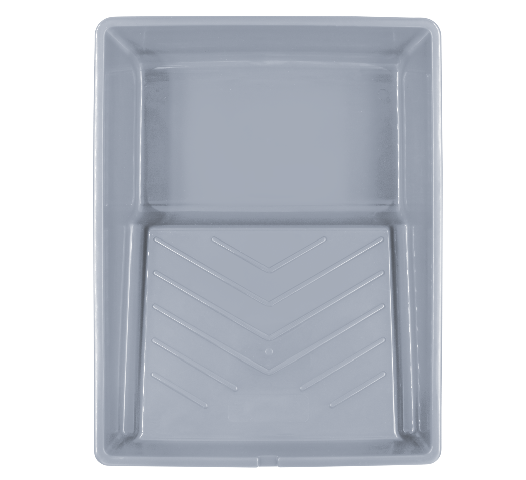 Durable 7 inch flexible plastic paint tray for mini rollers and brushes