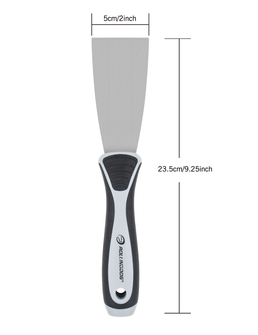 2" Flexible Putty Knife FX 500 Series – Durable Carbon Steel Blade