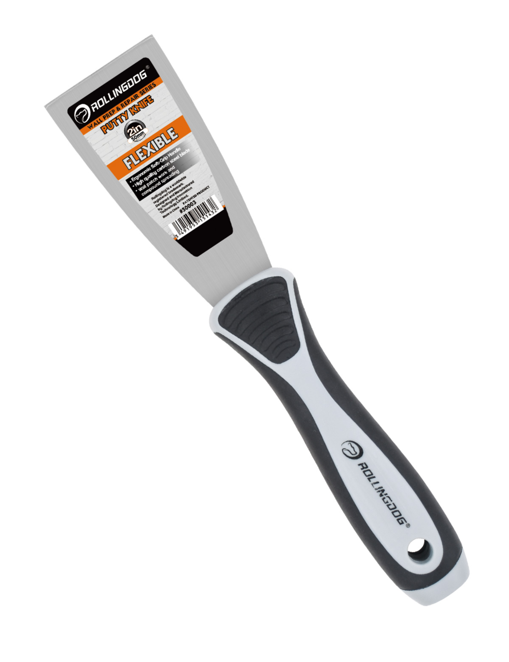 2" Flexible Putty Knife FX 500 Series – Durable Carbon Steel Blade