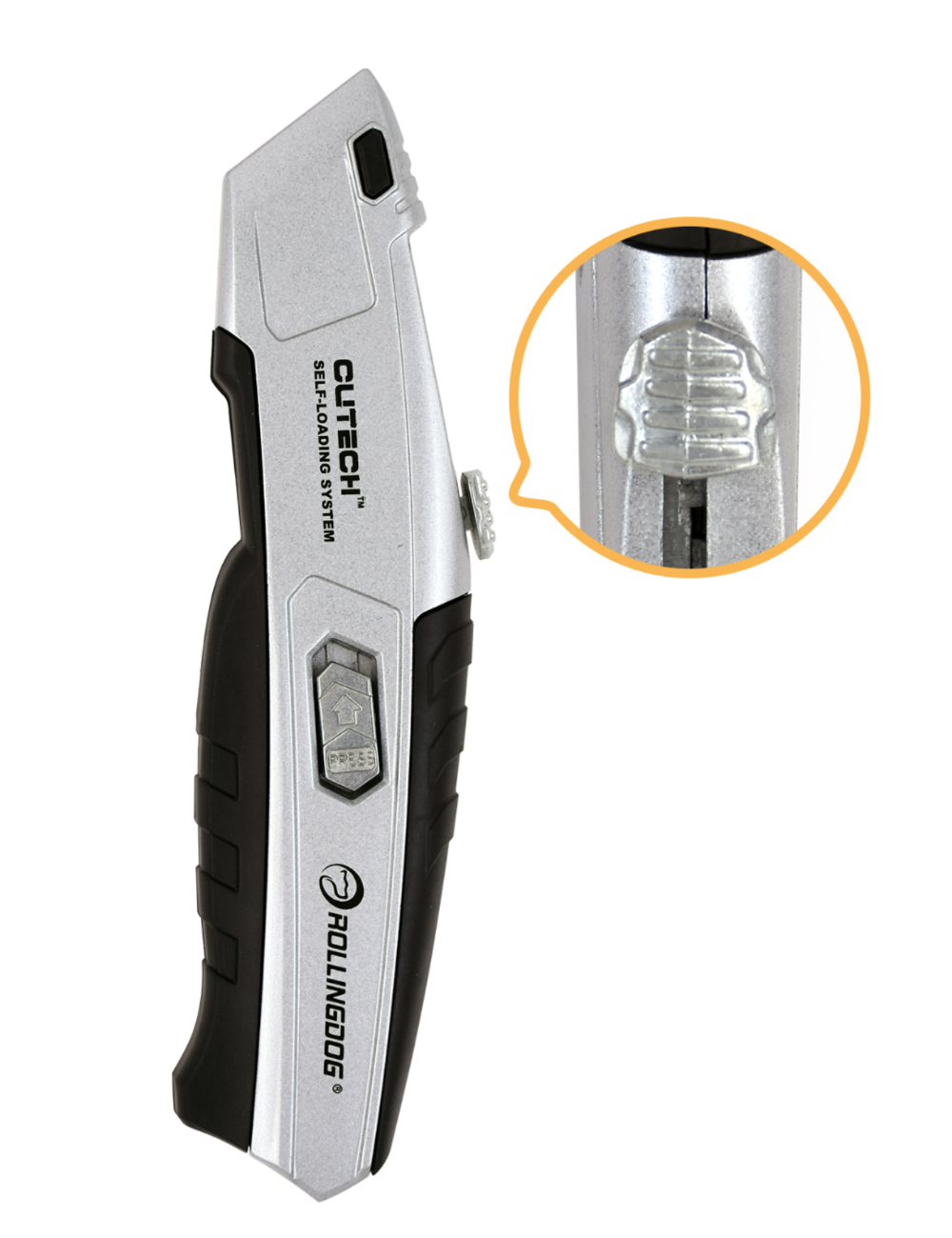 Cutech™ Blade Self-Loaded Utility Knife