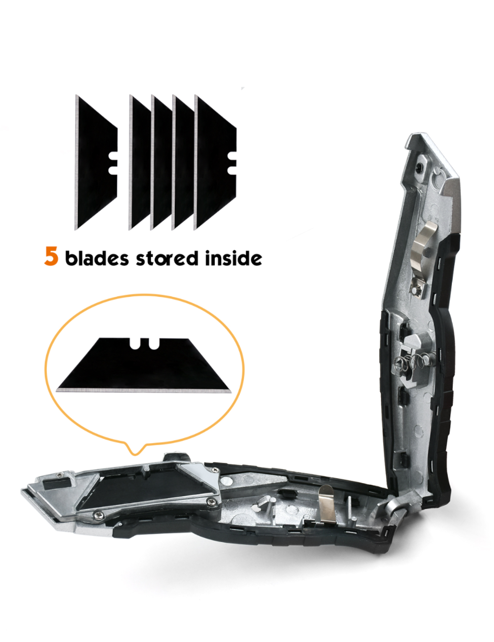 Cutech™ Blade Self-Loaded Utility Knife