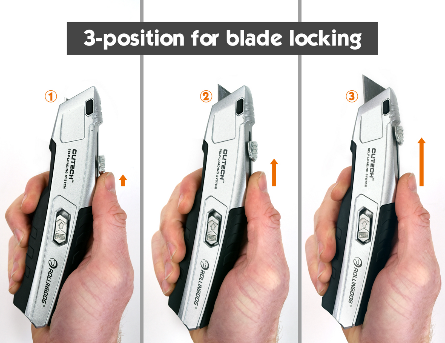 Cutech™ Blade Self-Loaded Utility Knife