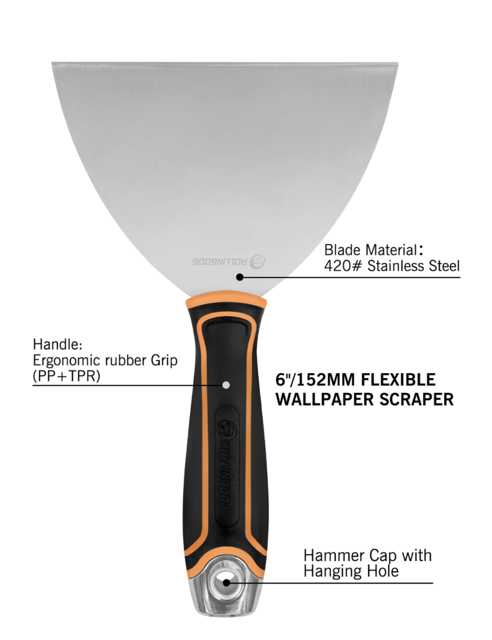 6" Flexible Joint Knife