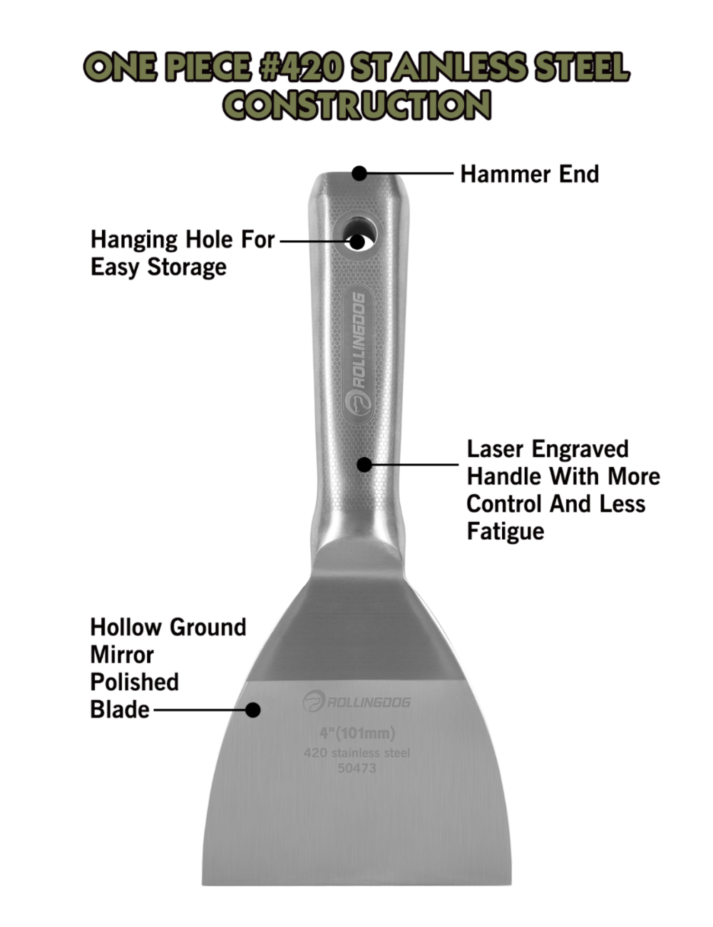 4" Flexible Joint Knife