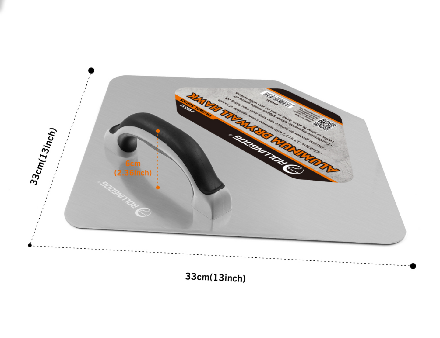 Aluminum Drywall Hawk