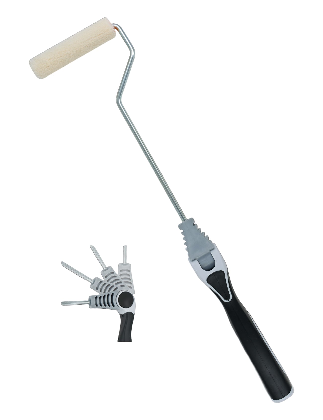 60255-mini paint roller, adjustable paint roller, pro-angle mini roller, hi-sheen roller cover, cabinet painting tools, trim paint roller