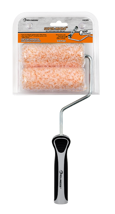 SUPER-MICRO™ 3PC Jumbo Mini Roller Set 4"