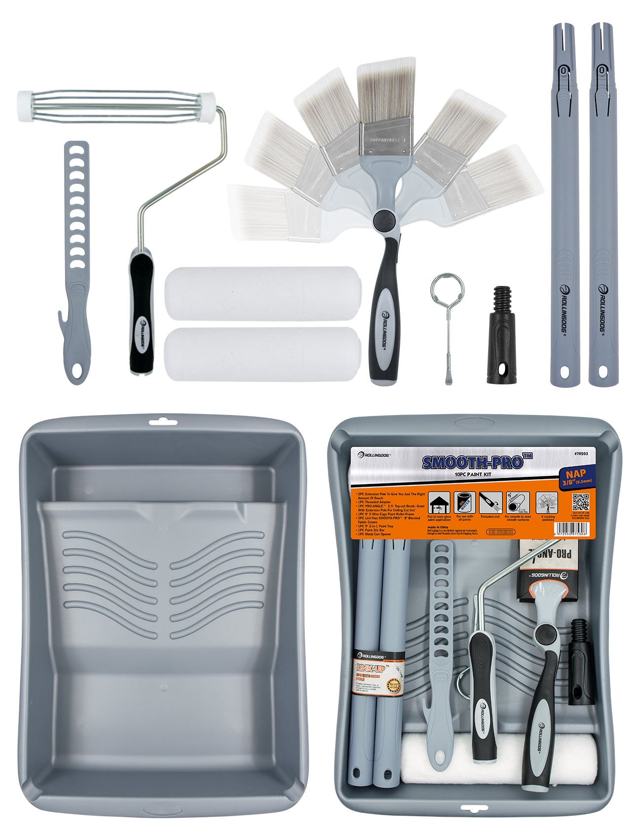 SMOOTH-PRO™ 10PC Paint Kit