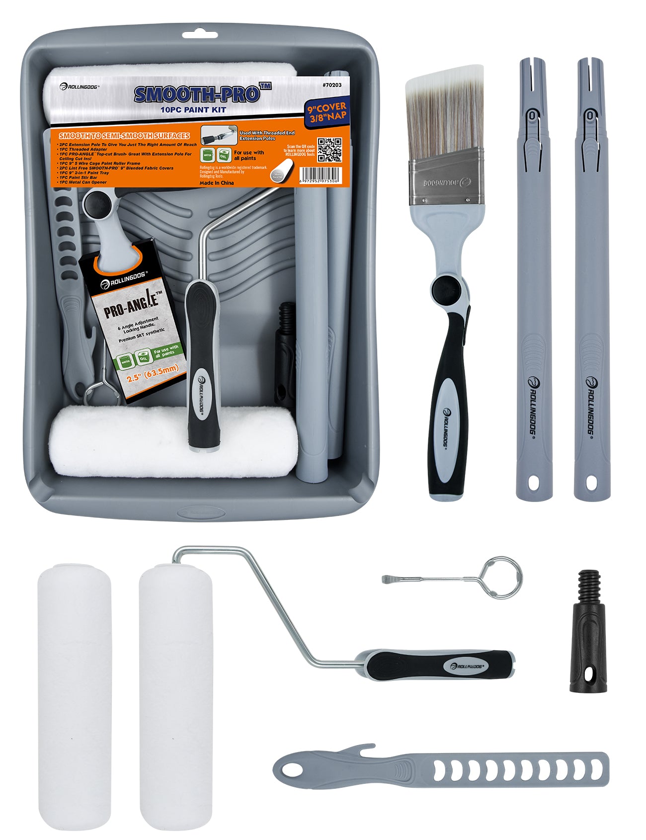 SMOOTH-PRO™ 10PC Paint Kit