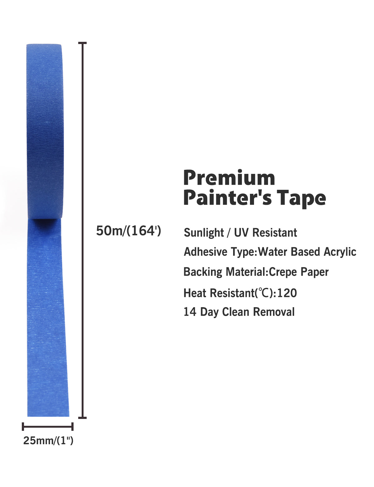 1" Blue Painters Tape