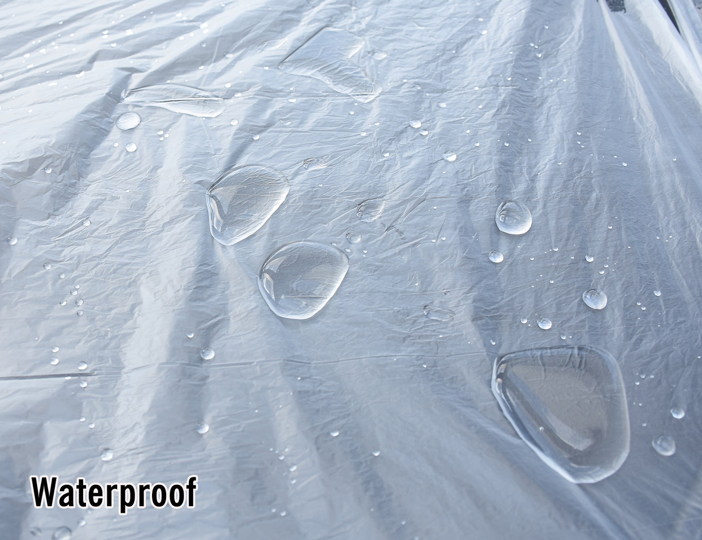 Clear Plastic Drop Cloth - 12x9