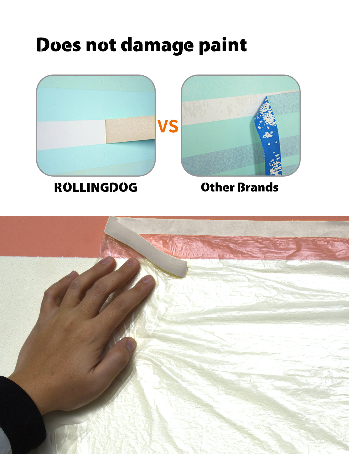 55mm Pre-Taped Masking Film