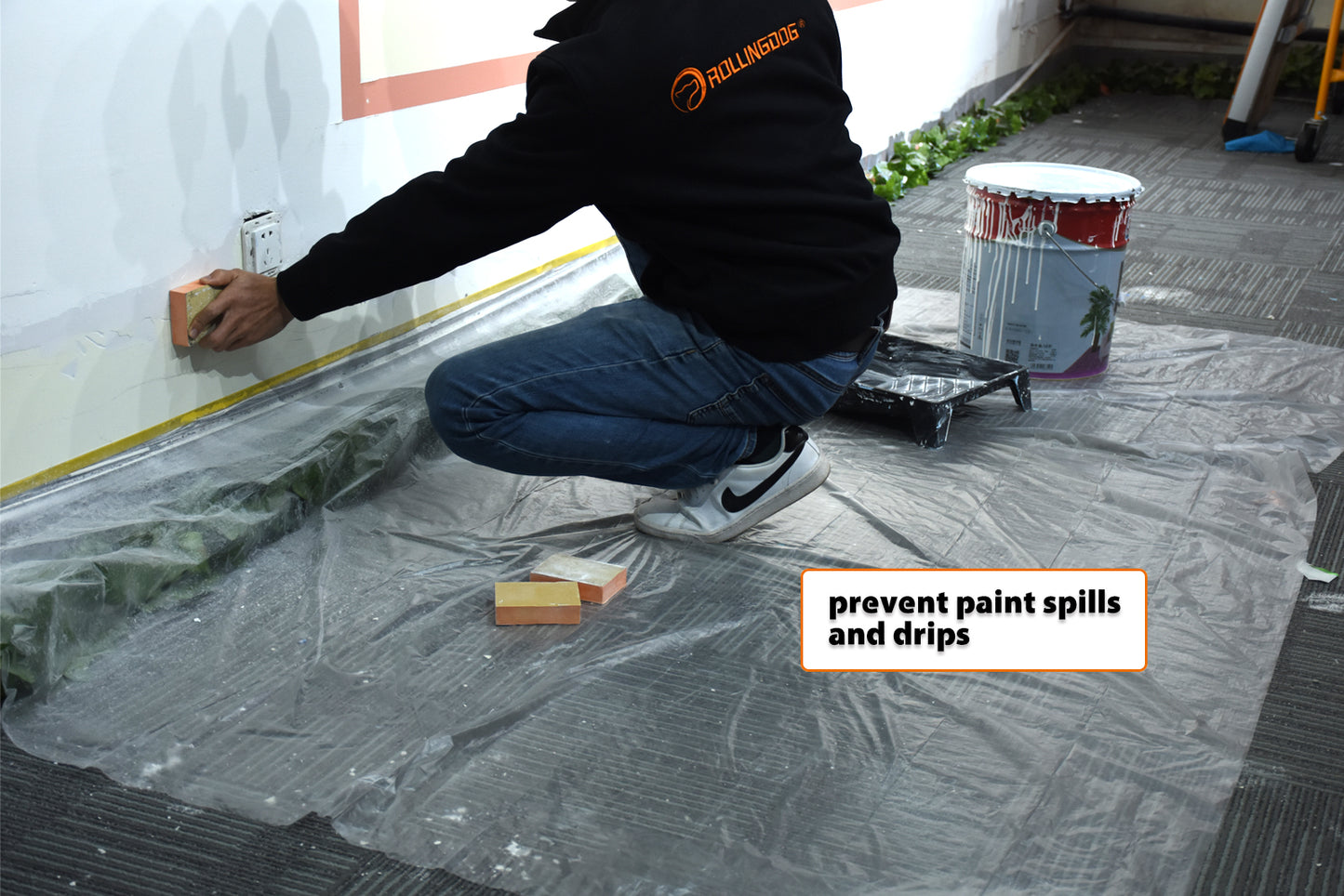 55mm Pre-Taped Masking Film