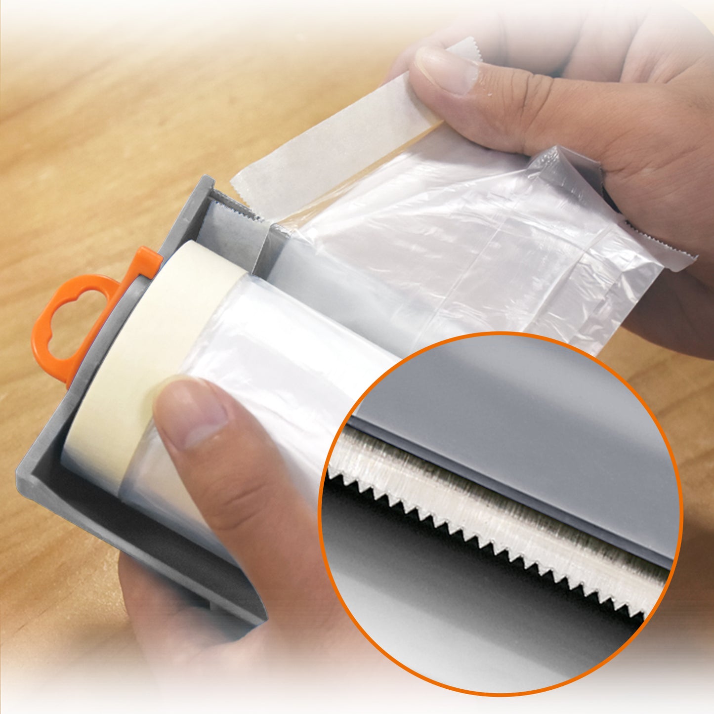 Pre-Taped Masking Film w/ Dispenser