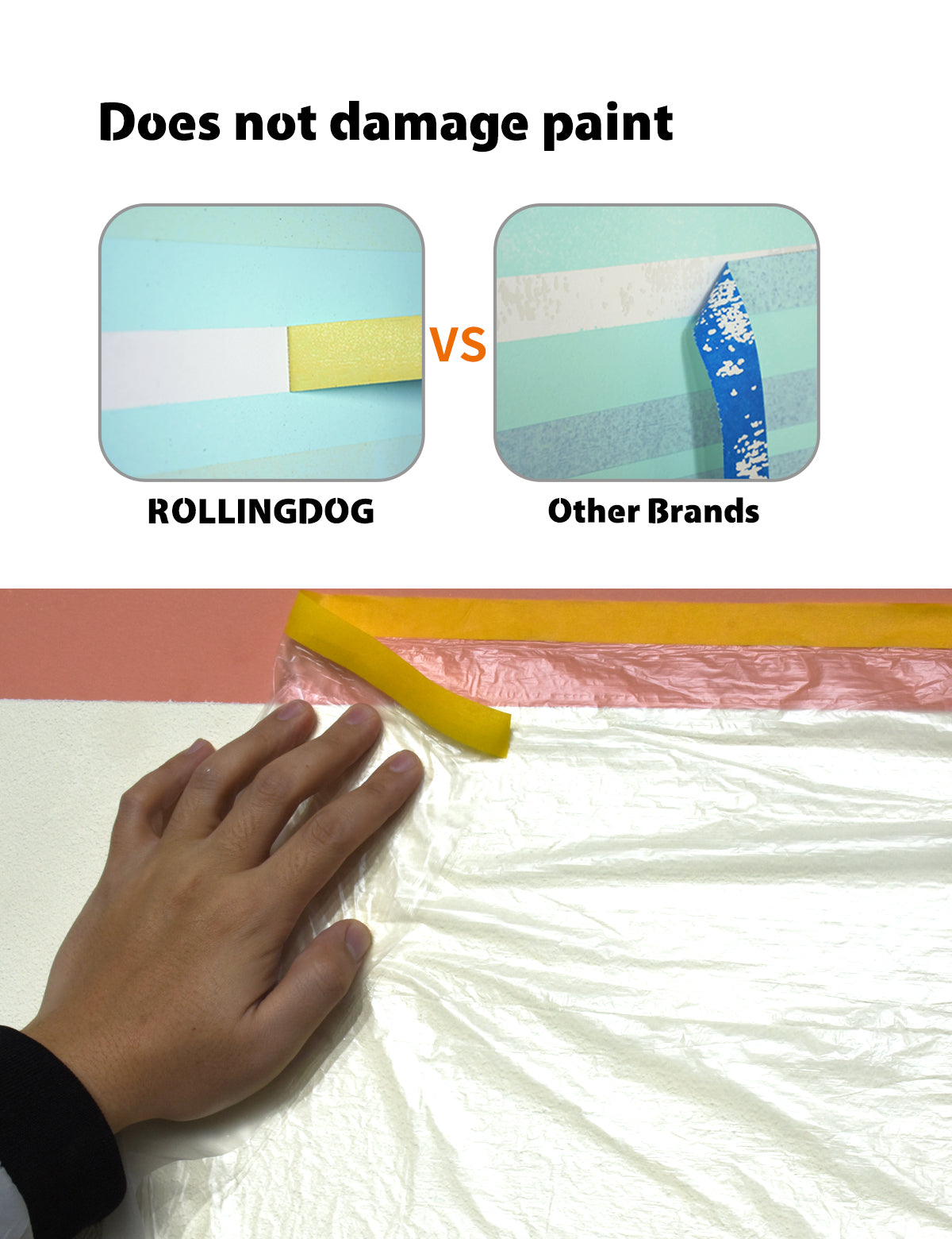 PRE-Taped Washi Masking Film