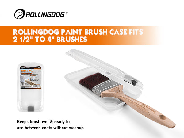 PAINT PAL™ Super Sealed Paint Brush Case