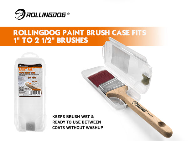 PAINT PAL™ Super Sealed Paint Brush Case