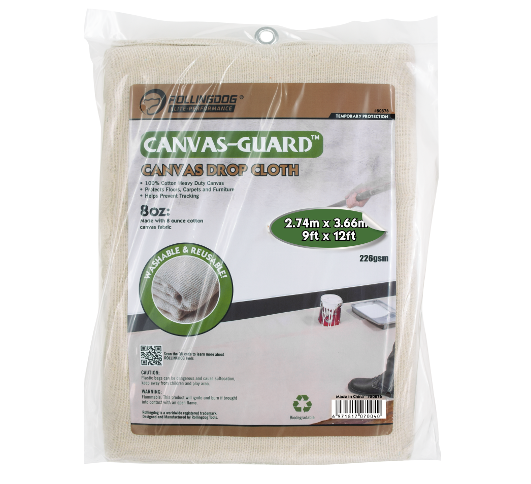 CANVAS GUARD™ Canvas Drop Cloth 9' x 12'