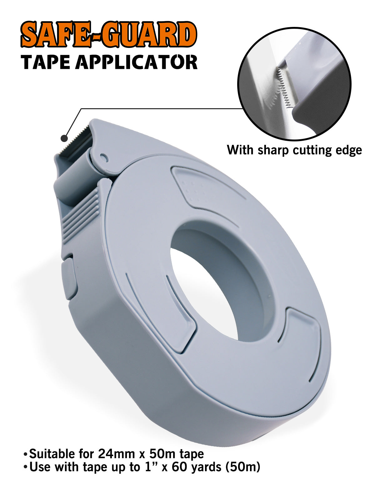 Tape Dispenser w/ 5 Masking Tape Refills