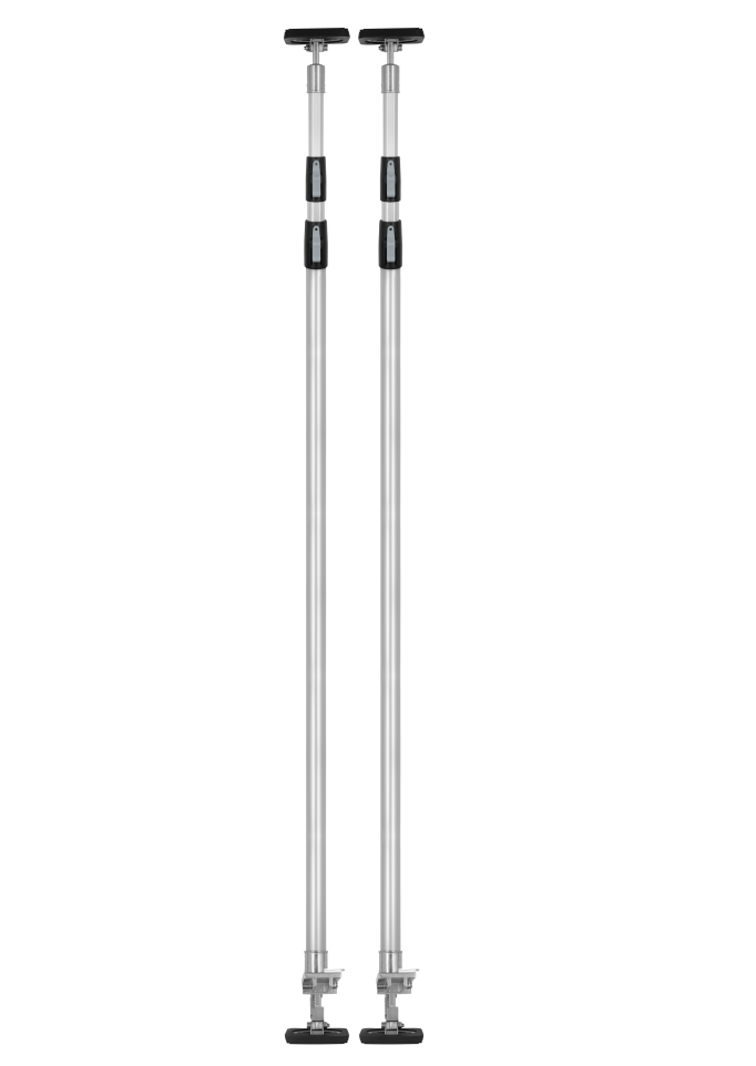 3 Section Dust Containment Poles
