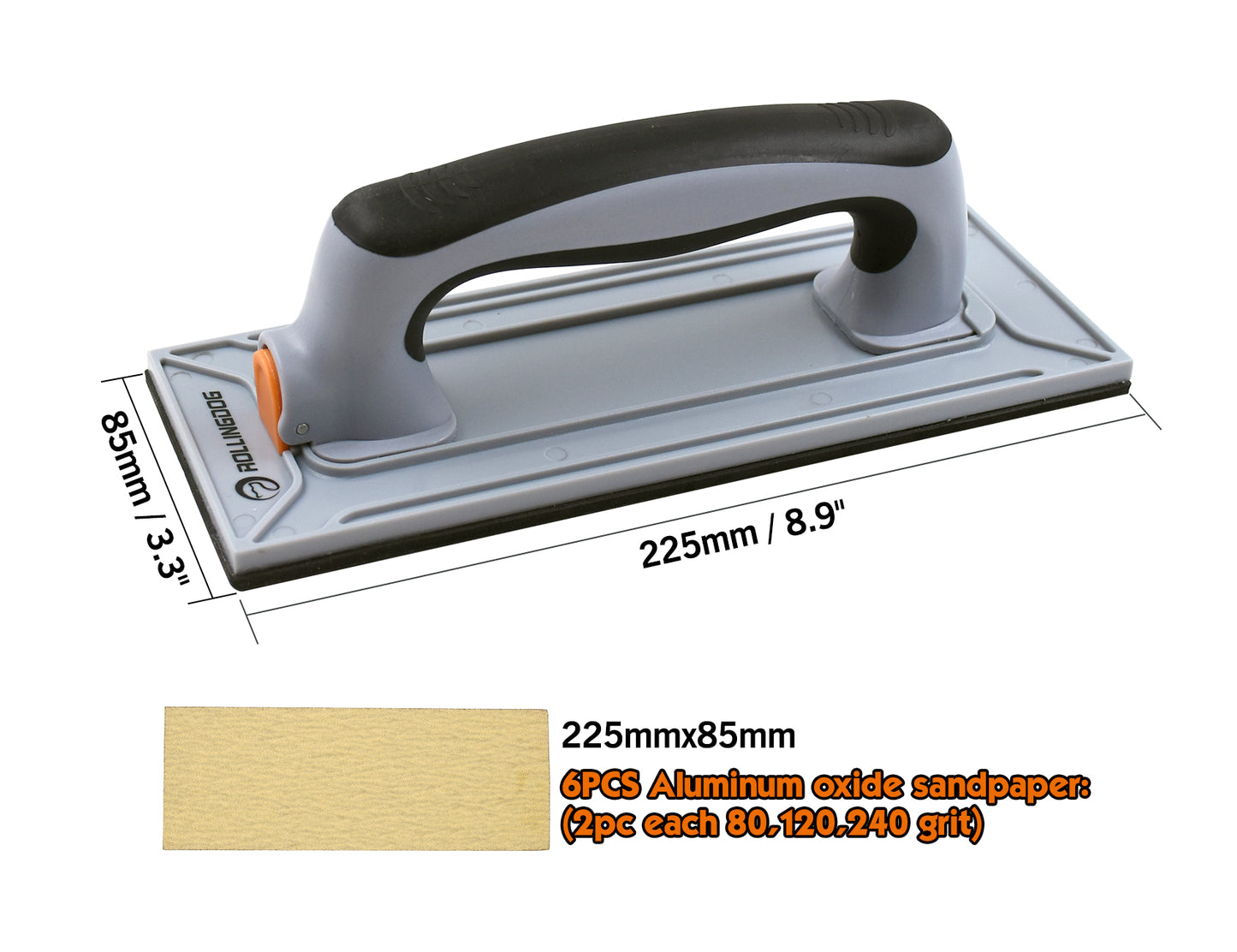 SURFEX™ 9 PC Rectangular Wall Sander Set