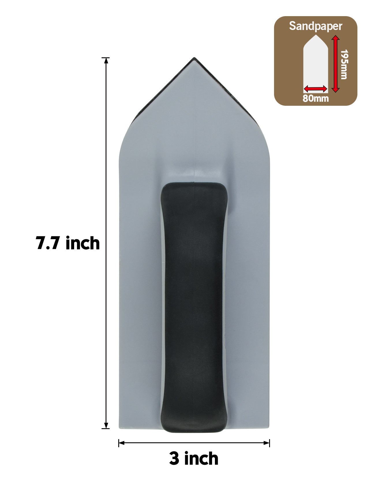 7PC Pointed Detail Sander Set