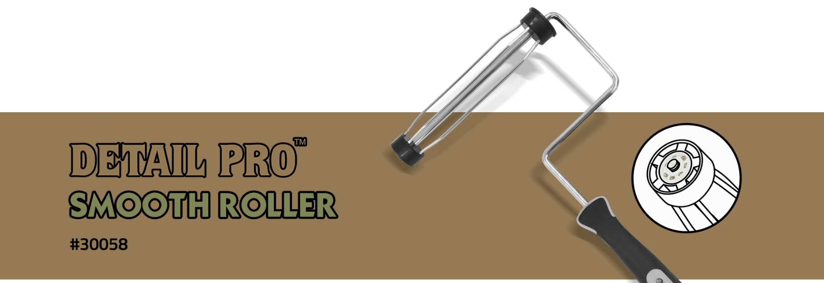 A RELIABLE ROLLER FRAME FOR SMOOTH, CONSISTENT PAINTING EACH AND EVERY TIME