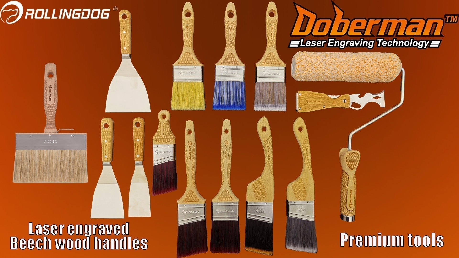 BITE INTO BETTER PAINTING - MEET THE DOBERMAN™ LINE