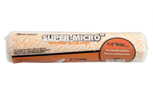 9" SUPER-MICRO™ Microfiber Roller Cover
