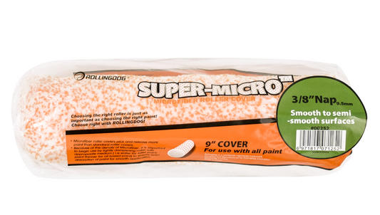 9" SUPER-MICRO™ Microfiber Roller Cover