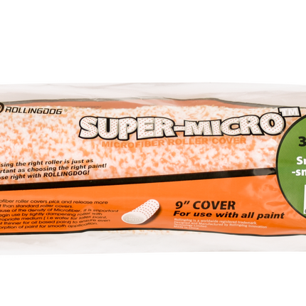 Funda de rodillo de microfibra SUPER-MICRO™ de 9"