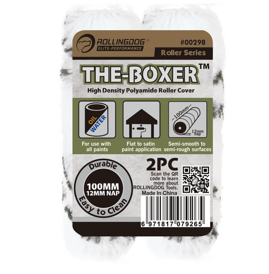 4" THE BOXER™ High Density Polyamide Roller Covers - ½" nap