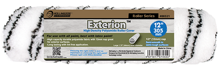 High Density Polyamide Roller Covers - (Multiple Size & Nap Options) – side view