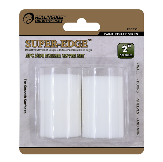 2" SUPER - EDGE™  Mini Roller Cover Set (2PC)