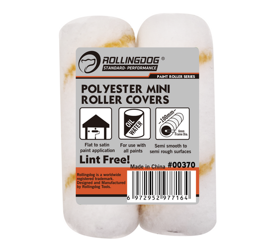 4" Polyester Roller Covers