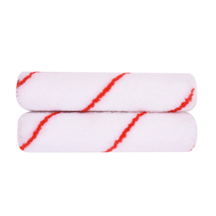 Durable lint-free polyamide mini roller covers for trim and cabinets