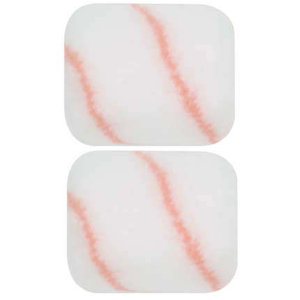 Polyester Mini Roller Covers – 1/2" Nap | Corner-Friendly Rounded End (Multiple Options)