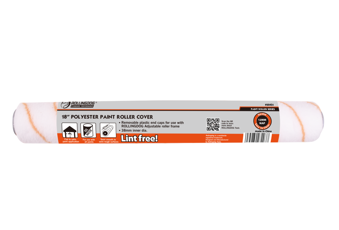 00421-1_18-inch_polyester_paint_roller_cover_high-capacity_design