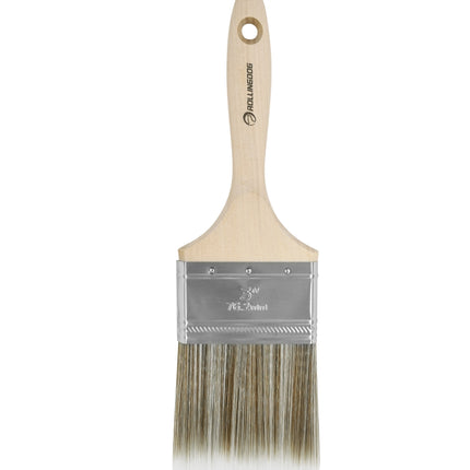 1" - 3" W1000 Series Flat Paint Brushes | SRT Synthetic Filament with Maple Wood Handle