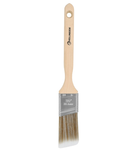 1.5" Angular Paint Brush – Long Handle SRT Synthetic Bristles
