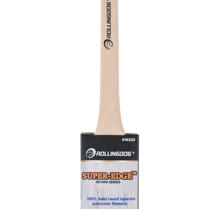 10233-1.5" SUPER-EDGE™ angular paint brush with stainless steel ferrule and polyester filaments