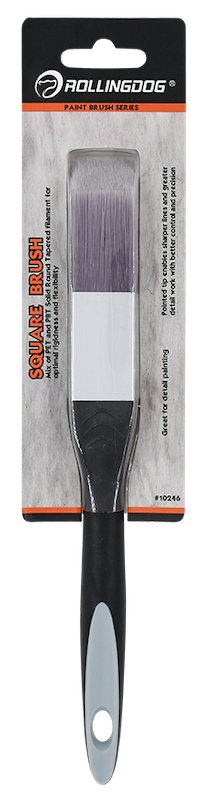 DETAIL PRO™ Square Side Brush – PT1000 Precision Edge Brush for Corners & Tight Spaces