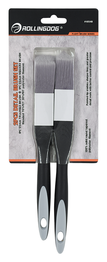 DETAIL PRO™ 2PC Detail Brush Set